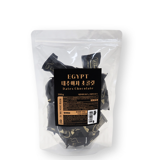 이집트 대추야자 아몬드 초콜릿 20개입, 1개, 200g
