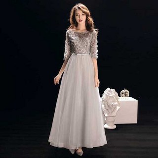 결혼식 연회 향상복 신부 들러리 파티복 패션 드레스