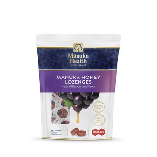 Manuka Health 麥盧卡蜂蜜MGO 400&黑醋栗口含錠, 1個, 58入, 58顆