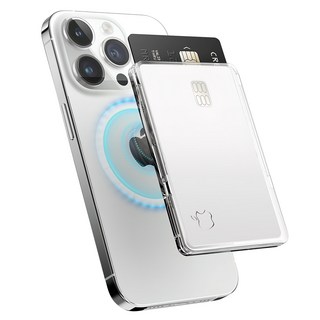 elago MagSafe磁吸卡套, 1個, 透明