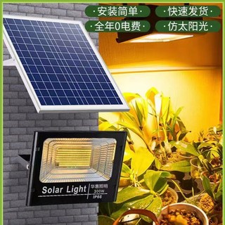 홍수 조명 야외 60W 재배 100W 박스 램프 조명 반사판, 태양광식물등80W[난황광], 1개