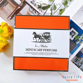 幸福泉 Jo Midos 迷你愛馬橘絲巾香水禮盒, 1個