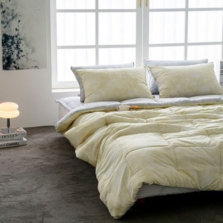 이불 마블 베개커버 50 70 베이지