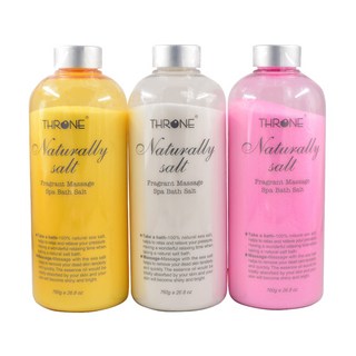 斯儂恩 香氛按摩泡澡鹽 760g 玫瑰/牛奶/蜂蜜, 1個, 不挑香味隨機出貨/單瓶