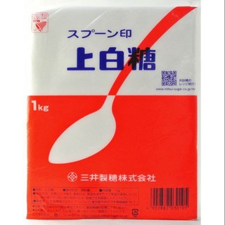 三井製糖 上白糖 1kg (日本原裝) 三溫糖 日本砂糖, 1個, 上白1公斤