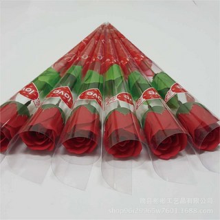 康乃馨單隻花束 母親節禮物 香皂花 仿真花 永生花 肥皂花 玫瑰花 母親節花束 隔日到店, 1個, 玫瑰款红色