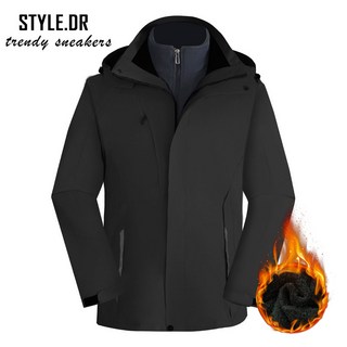 STYLE.DR 겨울 바람막이 방수자켓 착용감 좋은 트레킹복 등산복 작업복 아웃도어 기모 데일리룩