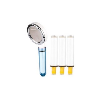 워터웰 빅헤드 비타민 필터 샤워기 화이트 8개월 세트