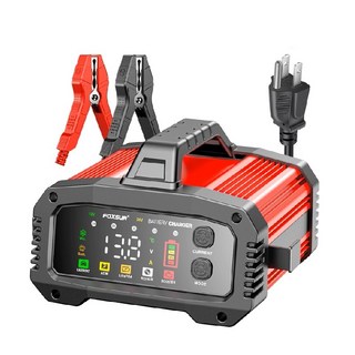 福克斯 FPT-250 12V25A/24V15A 汽車電瓶充電器，檢測/充電/修復/BOOSTER啟動/發電機檢測