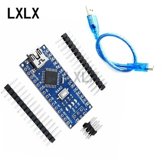 아두이노 CH340 USB 드라이버 USB 케이블 확장 보드 부트로더와 호환 가능 나노 V3 ATMEGA328P 미니 타입, ATMEGA328P-4, 1개