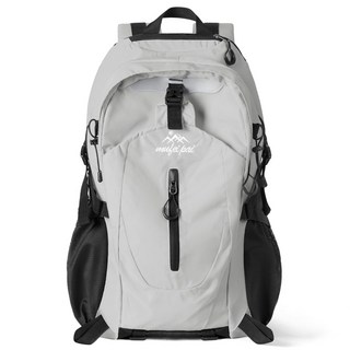뉴아웃랜더 초경량 35L 클리프 등산가방 고밀도 방수 여행용 백팩, 라이트그레이