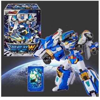 메탈카드봇 시즌3 블루캅W, 혼합색상, 1개