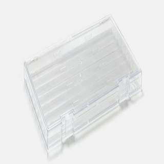 키캡보관함 투명 아크릴 정리함 디스플레이 선반 거치대 보관 진열대 수납함, 1개, 기본 JTK PC 투명 스몰 사이즈 표준 2 팩