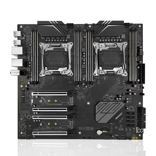 MACHINIST X99-D8 MAX 雙CPU主機板 支援DDR4記憶體 PCI-E X16插槽 全新一年保固