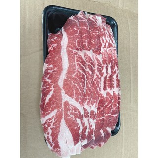 好想你生鮮 美國安格斯無骨牛小排肉片 Choice級 (原肉) 牛排 牛肉 火鍋片 燒烤片, 1個, 無骨牛燒烤片(0.4公分)
