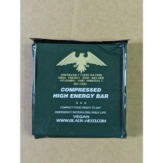 山道具屋 美國BH-580防災求生MRE戰備口糧，20年保存期，登山乾糧、地震應急包，素食可食, 1個, 單包110g(數量x9才有鐵盒)