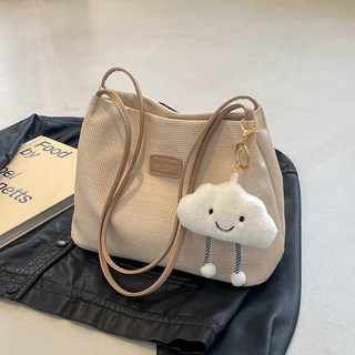 에코즈 여성용 가죽가방 에코백 키링크로스백 고퀄리티 가방 데이트룩 심플 여자 숄더백 토트백 3111