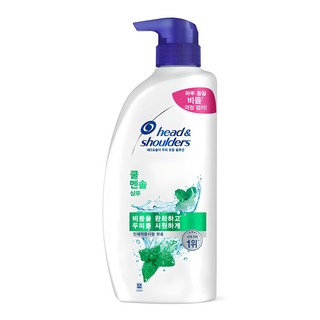 head&shoulders 海倫仙度絲 薄荷舒爽頭皮護理洗髮乳, 850ml, 1瓶