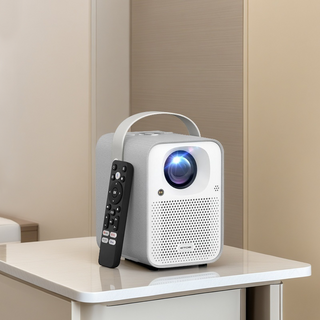 ETOE 구글 TV 미니빔프로젝터 SEAL 공식 넷플릭스 가정용 스마트빔, 흰색