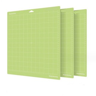 휴대용 교체 카메오 실루엣 커팅 매트 크리컷 접착 PVC 공예 바느질 모든 예술 1 개 3, 3Pcs Green 1