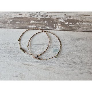 佩配 五色蠟線 九乘金剛結 手環 伸縮式蠟線手鍊