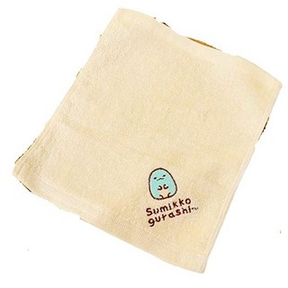 角落小夥伴 角落生物 純棉刺繡小方巾 手帕【DK大王】