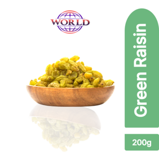 World Green Raisin 청건포도, 1개, 200g