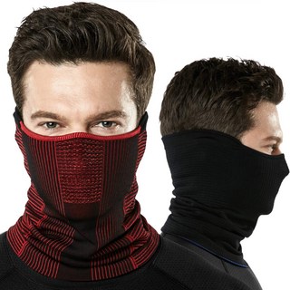 [Tesla] 페이스 마스크 2장 세트 페이스 커버 페이스 가드 스포츠 머플러 보온성 경량 워셔블 넥워머 [자외선 차단/흡한속건] 프리사이즈 프리사이즈 YZN31-JPKRD_..., 1개, 상세페이지 참조