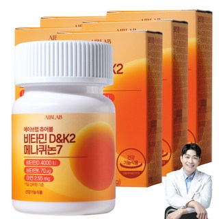 에이브랩 비타민D&K 메나퀴논7, 6개, 60정