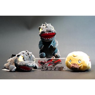 參號倉庫 景品 合售 SK JAPAN 哥吉拉 BIG Q版 吊偶 零錢包 絨毛玩偶 第2彈, 1個