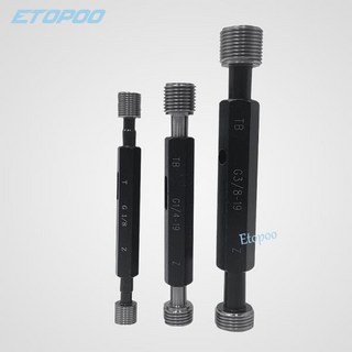 고정밀 스레드 플러그 게이지 G 파이프 스레드 플러그 게이지 정밀 내부 나사 게이지 미세 피치 스레드 테, 한개옵션1