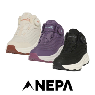 [백화점 매장판] 네파 여성 하이컷 방한화 보아 시스템 방한운동화 등산 아웃도어 여자 패딩화 패딩신발 트레킹 패딩운동화 트레킹화