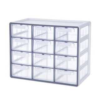 시스맥스 UP 시스템멀티박스 12단 GR 회색 280234 1개, 시스맥스 UP 시스템멀티박스 12단 GR (회색) 28