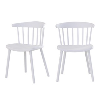 [리비니아] 앤나 인테리어 카페의자 플라스틱의자 디자인의자 식탁의자 식당의자 1+1개/4colros, 2개, 화이트