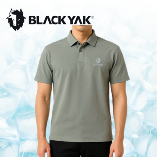 [당일출고]블랙야크 쿨링 스트레치 반팔 카라티셔츠