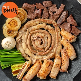 한우 소곱창 대창 염통 곱창 구이 모듬세트 곱도리탕, 한우소곱창모듬세트 1kg, 1kg, 1개