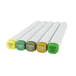 【時代中西畫材】YG系列 日本COPIC 1代 CLASSIC 方桿 麥克筆 單支, 1個, YG17