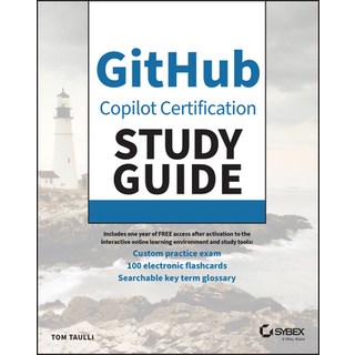 (英文圖書)Github Copilot Certification Study Guide 平裝版, Sybex, 英文
