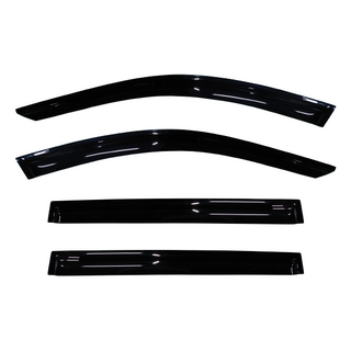 IAC BMW 5 Series E61 晴雨窗 遮陽板 台灣製造 四片組, 透光黑