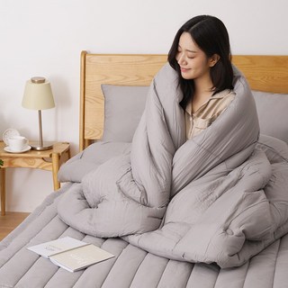 에이린룸 프리미엄 모달이불 텐셀100% 차렵이불 세트 사계절용 4컬러