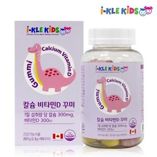 아이클키즈 칼슘 비타민D 꾸미, 207g, 1개