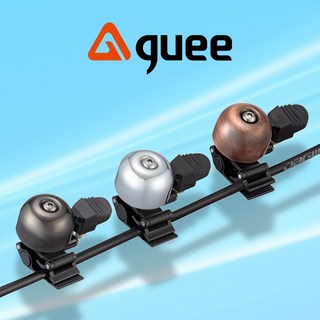 규이 자전거 벨 미니 guee b-copper 초경량 로드, 블랙, 1개