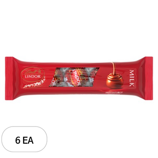 린도르 린트 린도볼 밀크 초콜릿 3p, 37g, 6개
