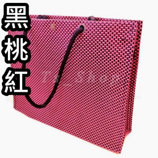 【Ts Shop】台灣製尼龍編織大方包(L) 側背包 手提袋 肩背包 耐重包 補習袋 餐袋 外出袋