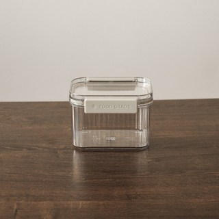 便當盒 廚房收納 日日復古密封罐 餐廚收納 保鮮盒 kök 收納罐 收納盒 mooin 米桶 可推疊 乾果盒, 1個, 700毫升