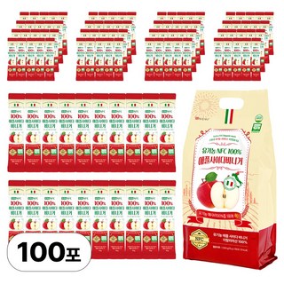 BD사이언스 이대호 유기농 애사비 100% 애플사이다비니거 사과식초 스틱, 100개, 15ml