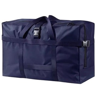 MUSI 超大容量耐磨運動行李袋, 牛津布托運行李袋-深邃藍, 1個
