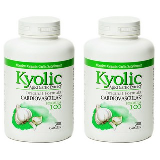 Wakuaga 陳年大蒜萃取膠囊, 300顆, 2罐