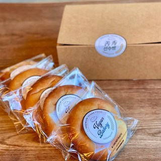 선수빵 쌀과 두유로 만든 속편한 무방부제 비건 저당류 수제 국산팥 팥빵 150g x 5 선물포장, 5개