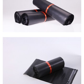 破壞袋 便利商店專用袋 自黏袋 寄件袋 黑色加厚防水不透光 100入 17*30 20*30 32*45 [JC的店], 1個